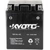 Kyoto Batteria moto Kyoto SLA GB14L-A2 (YB14L-A2) AGM - Senza manutenzione - 12 V 14 Ah - Dimensioni: 135 x 91 x 167 mm compatibile con HONDA CX500, C, D, E, T, TC 500 1978-1982