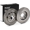 RIDEX 82B1312 2x Disco freno Anteriore senza viti/bulloni Compatibilità con NISSAN Qashqai/Qashqai +2 I J10, NJ10