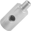 Ajhui 1 Sensore Di Pressione Dell'olio For Auto, Foro Laterale In Acciaio, Filettatura Interna 1/8 NNPT, Adattatore For Interfaccia Manometro M12, M10, M14, 1/8NPT, 1/4NPT(M14)