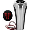 GXFCASE Pomelli leva cambio 5/6 Velocità Per BMW E46 E90 E91 E92 E36 E30 E32 E34 E36 E38 E39 E60 X1 X3 X5 Car Styling Accessori Pomello Cambio Retroilluminazione A LED Pomello Leva (Colore : RedLight 5 Speed