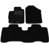 Generico Tappetini compatibili con Subaru Trezia 2011-2014 no decoro, kit tappetini auto personalizzati, set tappeti in moquette, tappeto auto
