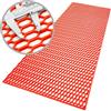 MR-Style Grande griglia da racing, tuning, 40 x 120 cm, in plastica ABS a nido d'ape nei colori RAL (segnale rosso RAL 3001)