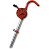 Wiltec Pompa manuale per travaso gasolio 22l/min 5 m Pompa rotativa per fusti