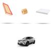 HOFFCAR Kit tagliando 3 filtri compatibile con Toyota C-HR 1.8 Hybrid 90kw 2016