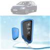 LUWU Custodia per Chiave Auto per VW Golf 8/Passat b9/Seat Leon Ateca Tarraco/Skodα Octavia Enyaq/ID.3 ID.4 ID.7 Multivan T7/Cuprα Formentor Born 2020-2023 2024 2025 Skoda Kodiaq 2024+ (Blu)