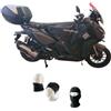 MOTO SPORT MONDO COMPATIBILE CON HONDA ADV 350 special edition per anno 2025 COPRIGAMBE TERMOSCUD TUCANO URBANO R228-X SPECIFICO PER SCOOTER COPERTA TERMICA IMPERMEABILE INTERNO IN ECOPELLICCIA