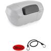farbrothersonline VALIGIA SCHIENALINO IN GOMMAPIUMA SUPPORTO LOMBARE (NERO), RIVESTITO IN TESSUTO CON LOGO GIVI SPECIFICO X BAULETTO E46N/NT/NB RIVIERA,POGGIA SCHIENA PASSEGGERO MOTO