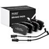 RIDEX 402B0554 Set d'assale Kit pastiglie freni Posteriore con lamierino anticigolío Compatibilità con AUDI Q5 8RB