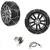 #LICA1 CATENE DA NEVE 275/50 20 PER PNEUMATICI CON CERCHIO 20 COPPIA DI CATENE PER AUTO MAGLIA 12MM OMOLOGATE PER RUOTE SU STRADA GHIACCIO CAVO IN ACCIAIO
