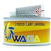 WAGA PAINT S.R.L. Stucco Metallico Easy 2KG Beige per Carrozzeria Auto Moto Camper con Catalizzatore Induritore, Professionale, Sovraverniciabile - Waga Paint Tecniques
