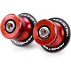 ZESIDIMO Per MONSTER 696 796 821 950 SP 1200 Moto Forcellone Cursori,Rosso | Accessori Moto Viti per Cavalletto M6 Nottolini MONSTER 1200 600 620 696 796 797 821 937 950SP S20R Monster821
