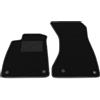 Somer Car Kit Tappetini Auto SOLO ANTERIORI 2pz compatibili con Audi A5 F53 Coupé 2016-2024 - posteriori con clips | Set 2 tappeti anteriori su misura in moquette