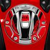 labelbike Adesivo 3D Moto Tappo Serbatoio Compatibile con BMW | R 1300 GS Adventure, Keyless, Protezione in Resina, Antigraffio, Decorazione, Rosso, Made in Italy