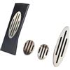 Aokvoh Pedali Per Auto Per MINI Per Cooper Per One Hatch Hardtop Per Countryman JCW F54 F55 F56 R50 R52 R53 R55 Auto Resto Piede Gas Freno A Pedale Frizione Copri Pedali Auto(MT 4piece)
