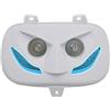 REPLAY - MASCHERA FARI ALOGENI REPLAY RR8 PER MBK 50 -BOOSTER 1999>2003-YAMAHA 50 BWS 1999>2003 BIANCO CON LED BLU **