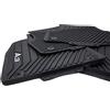 Audi novità. Tappetini in Gomma Originali A3 S3 RS3 8 V 3 Porte Cabriolet tappetini Auto in Gomma S-Line Ogni Stagione, 4 Pezzi, per Tuning, Nero