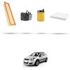 HOFFCAR Kit tagliando 4 filtri compatibile con Suzuki Sx4 1.6 DDIS 66kw 2007
