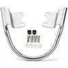 BGRVCKS Barra sostegno moto Passeggero Sedile Posteriore Maniglione Maniglia Sedile Bracciolo Maniglia Moto Portapacchi Per Triumph Per Street Scrambler Per Speed Twin 900 1200(Cromo)