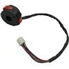 Sharplace Interruttore A Pulsante Luce 3 Funzione Supporto Manubrio per 125cc ATV Quad