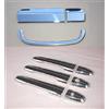 mne parts compatibili con Mercedes Vito W639 2003-2014 Copri Maniglia della Porta + Set di sblocco del Bagagliaio in Acciaio Inossidabile, per 3 Porte