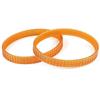 HOLIV Cinghia di trasmissione 2Pcs 245x10mm Cinghia Per Pialla Elettrica Cinghia Per Pialla Elettrica Cinghia Trasmissione Per Accessori Per Pialla Elettrica 1900B Arancione CINCHIA TRASMISSIONE