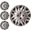 W-Parts SERIE 4 BORCHIE - 4 COPRICERCHI COPPE RUOTA 14 PER LANCIA Y ELEFANTINO