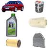 Generico Kit tagliando 4 filtri + 7L olio 5W30 Mobil per Classe C W204 C204 2143CC gasolio 180CDI 200CDI 220CDI 250CDI (2007-2014)