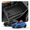 BSTW per Kia Sportage NQ5 2022 2023 2024 2025 2026 Vano Portaoggetti per Bracciolo, per Kia Sportage GT-Line, X-Line, Hybrid, PHEV Contenitore Centrale Organizer Scatola di Immagazzinaggio (Nero)