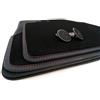 kh Teile Premium Tappetini per BMW Serie 3 F30 F31 velluto tappetino auto - doppia cucitura M3 Design