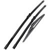 Kpuwers Parabrezza Tergicristallo Per Fiat Per Panda MK3 2012-2018 2019 2020 2021 2022 2023 Set Spazzole Tergicristallo Anteriori E Posteriori Da 241512