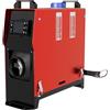 HENGMEI 12V 8KW Riscaldatore Diesel, Ausiliario Riscaldatore All in One Parcheggio da di Spazio Riscaldatore di Carburante Diesel con Monitor LCD per Auto, Camper, Barca, Camion, Rosso (Pulsante LCD)
