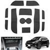 GAFAT MG ZS EV (Freno Elettrico) Facelift 2022 2023 2024 Tappetini Antiscivolo, MG ZS 2023 Tappetini per Console Centrale, Tappetini per Porte, Accessori MG ZS [Non per Freno Manuale] (Blu)
