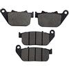 Yerbay Pastiglie freni Anteriore/Posteriore per HARLEY DAVIDSON XL1200N Nightster 2008-2012 / XL1200V Seventy Two 2012-2014/ XL 1200 X Forty Eight 2010-2014