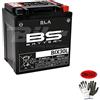 farbrothersonline COMPATIBILE CON HARLEY DAVIDSON FLHRC Road King Classic 1584 2007-2010 BATTERIA GIA' PRONTA ALL'USO BS BIX30L SLA CARICATA SIGILLATA BATTERIE 30 AH AMPERE 12 VOLT 165X125X175MM