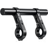 BRCOVAN Lega Alluminio Manubrio Extender per Bicicletta e Motociclo, Estensore Manubrio Bici Moto con Doppie Morsetti Supporto, Adatta per Manubri 0,87'' 1.0'' 1,26'' di Diametro