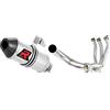 DOMINATOR Impianto di scarico Collettori Marmitta Silenziatore HP3 compatibile con MT 09 TRACER 2015-2020