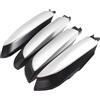 XIAOYANS Barre Tetto Portapacchi Per Toyota Per RAV4 2013-2018 Copertura Terminale Del Portapacchi Sul Tetto Copertura Di Ricambio In ABS Nero Argento 4 Pezzi Auto Barre Portatutto