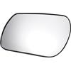 MIRROVIA Specchio Retrovisore Sinistro Per Mazda 3 03-08 1 Pezzo | Vetro Reale Bianco Convesso Riscaldato Con Piastra Di Supporto 2 Pin Regolazione Elettrica Misura Diagonale 18.7cm