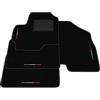 Somer Car Tappetini compatibili con DR Motor DR6 2017-2022, bandiera Germania, kit tappetini auto personalizzati, set tappeti in moquette, tappeto auto