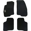 Auto Accessori Lupex | Set 4 Pezzi Tappetini Auto Compatibili con Grande Punto (2005-2018) | Tappeti Sagomati in Moquette con Ricamo Lato Guida | Fondo Antiscivolo | Anteriori e Posteriori