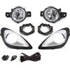 DRYIUBVF Fendinebbia Auto Compatibile Con Nissan Per March Per Micra 2013 2014 2015 2016 Hatchback Fari Alogeni Paraurti Anteriore Fendinebbia Set Di Interruttori Di Cablaggio