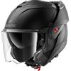 SHARK, Casco Moto Modulare OXO BLANK Black Mat KMA, S