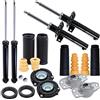 ATEC Germany 4x ammortizzatore a gas a pressione anteriore e posteriore con | Compatibile con: VW GOLF PLUS V, GOLF V, GOLF VI, SCIROCCO III
