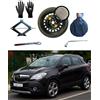 D'ANGELO 1988 Kit Ruotino di Scorta 17 compatibile con Opel Mokka/Mokka X (<2019) con Cric, Chiave, Guanti e Sacca
