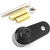 ZTQLIJQF Leva Freno Blocco Parcheggio Per H&ONDA Forza 350 750 Forza 350 Forza 750 Motocicletta Arresto Ausiliario Blocco Freno Interruttore Controllo Rampa Parcheggio(Black3)