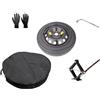 D'ANGELO 1988 Kit Ruotino di Scorta 16 compatibile con Fiat Grande Panda 2025 con Cric, Chiave, Guanti e Sacca 125/85R16 (misura 62x13 cm)