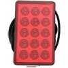 Ailan Lampada del freno di segnale per auto Facile da installare e utilizzare Luce di stop del freno di coda lampeggiante a terzo strobo premium ad alte prestazioni, Rosso