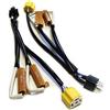 O-NEX LED Resistenza Kit H4 (9003) Relay Adattatore per Cablaggio Anti Flicker Decoder Errore canceller d'avvertimento