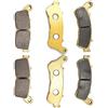 MPODYTSF Moto Pastiglie Freno Moto Anteriore/Posteriore Pastiglie Freno Per Honda VFR 1200 XDC/XDCD/XDE/XDF/XDG/XDH/XDJ DCT Per Crosstourer 2012-2020(3 pair 1 sets)