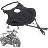 Generico Copriserbatoio Per Moto - Gilet Da Serbatoio Grande Capacità con Base di Montaggio, Borsa Impermeabile a Prova di Sole